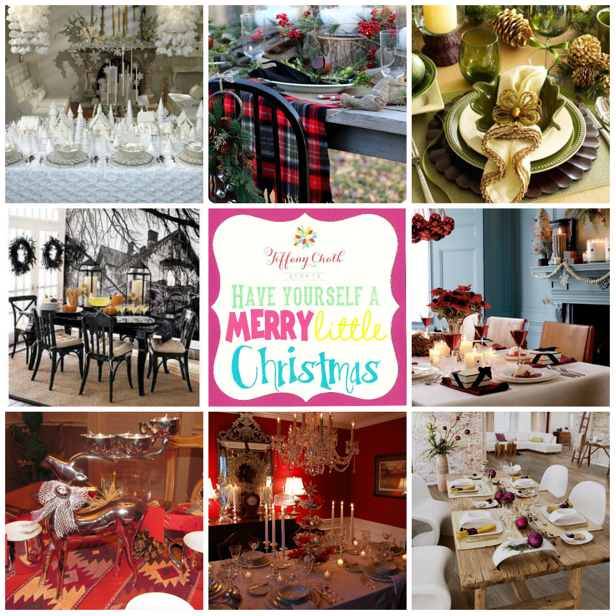 {Tiffany’s Tips} Christmas Holiday Tablescapes